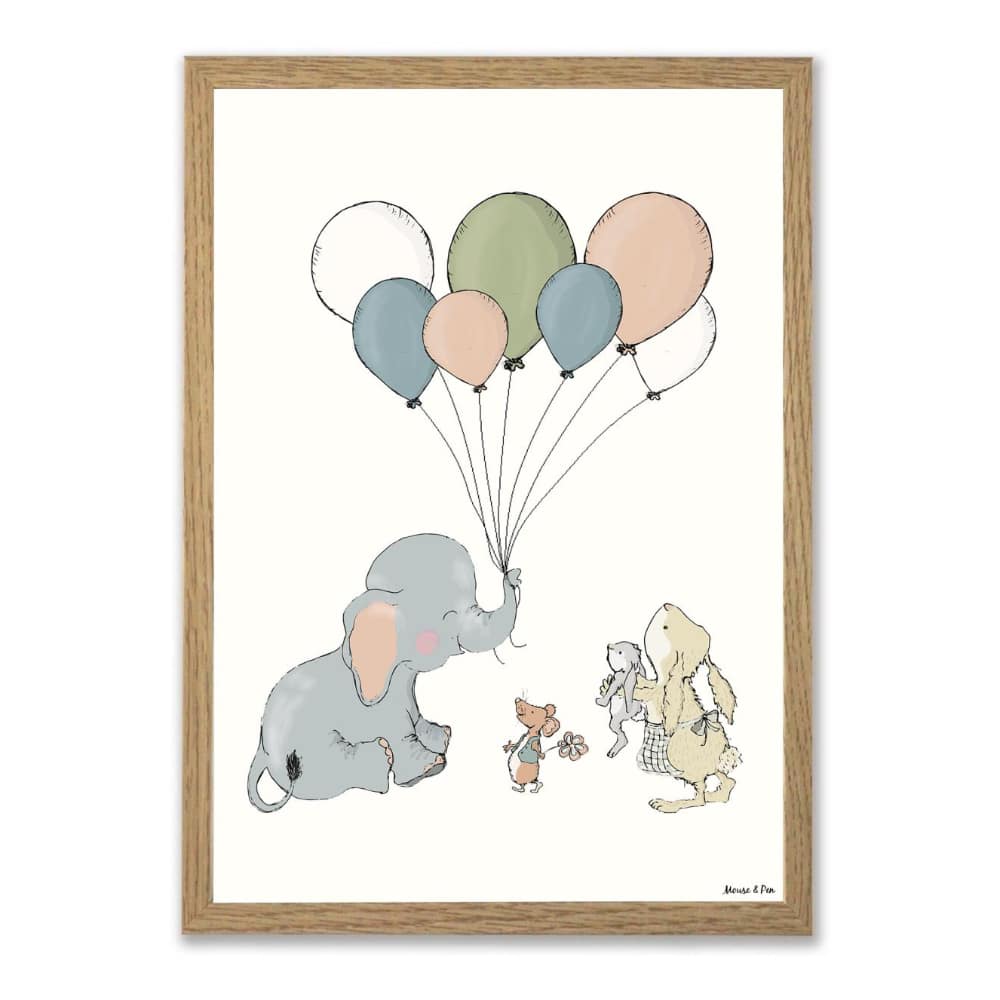 Elefant ballon - Mouseandpen